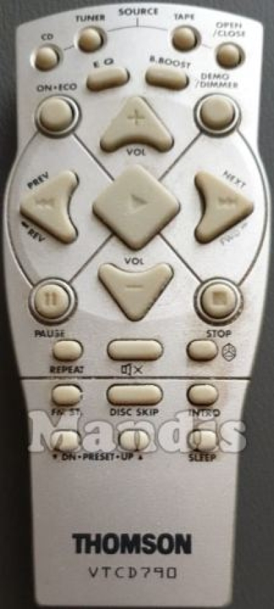 Photo don Thomson vtcd 790 vtcd790 telecommande pour ch